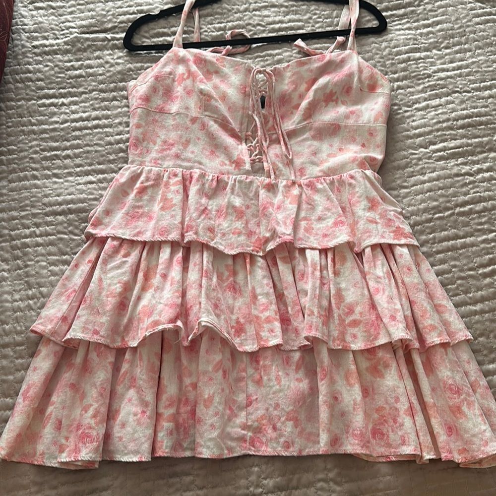Bardot Mini Dress Size L. Worn once